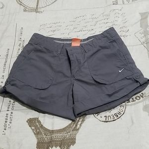 NIKE button shorts size 10 NWOT